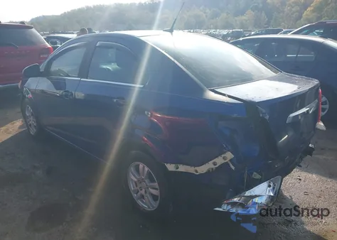 2013 Chevrolet Sonic Lt Manual from USA, damaged, VIN 1G1JD5SH4D4136373